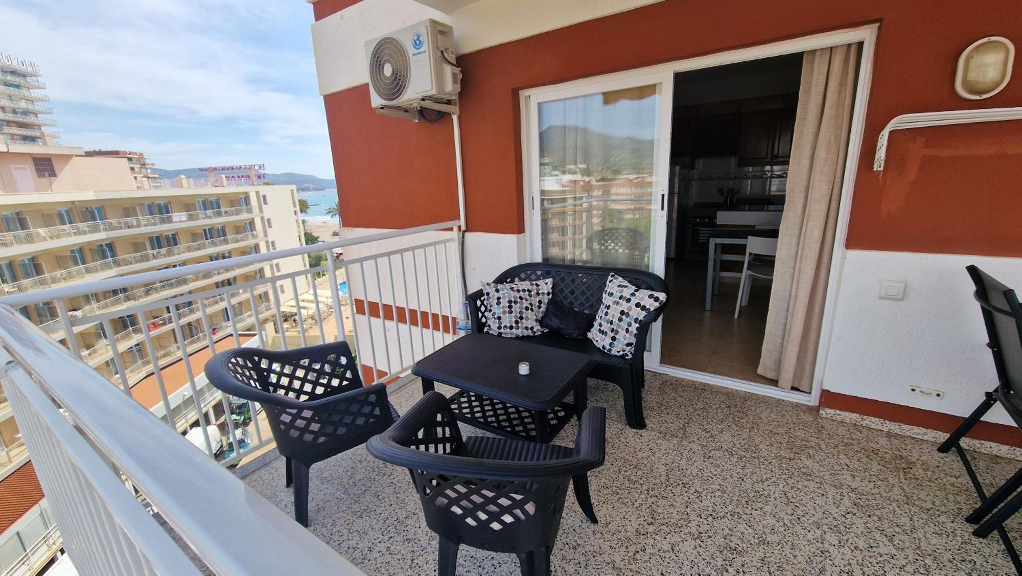 Apartamento De 1 Habitacion Frente Al Mar Y Con Piscina Apartment Benicàssim Exterior foto