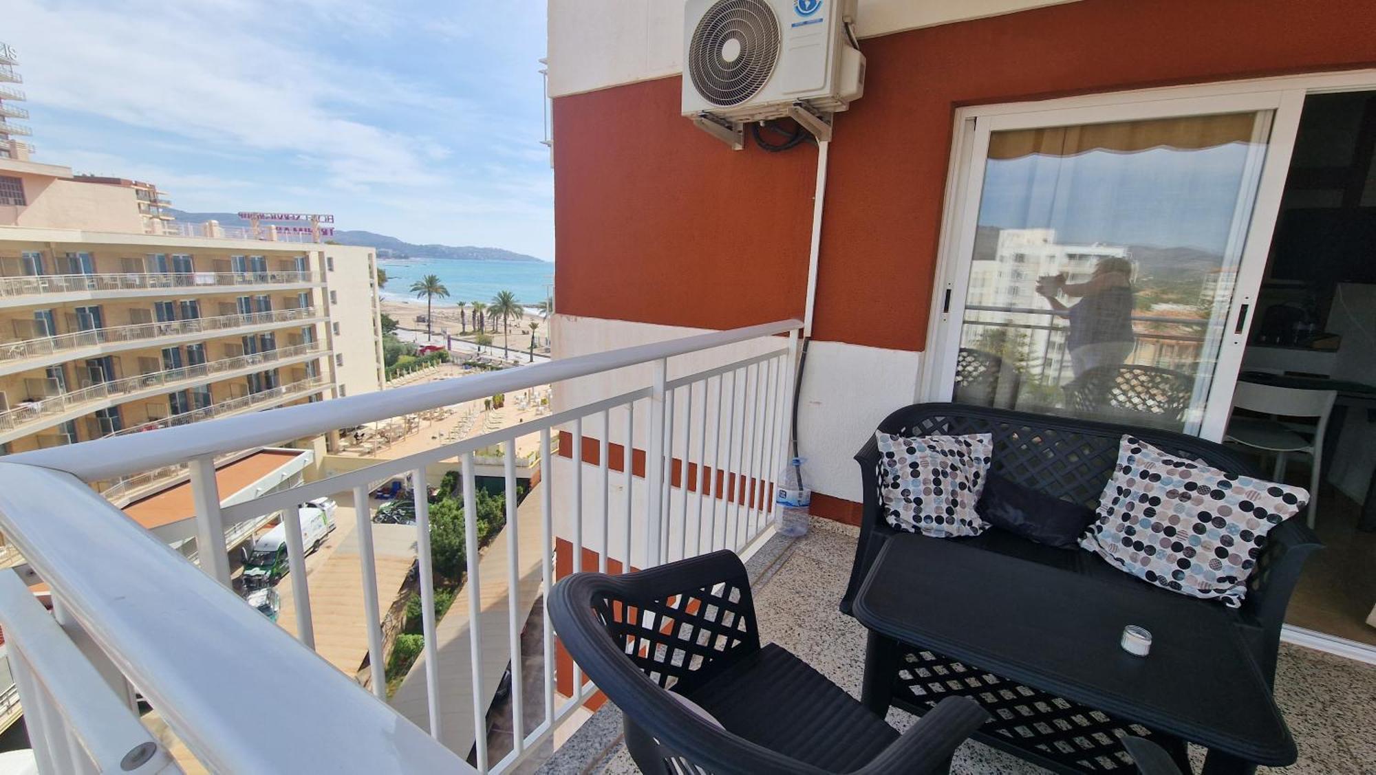 Apartamento De 1 Habitacion Frente Al Mar Y Con Piscina Apartment Benicàssim Exterior foto